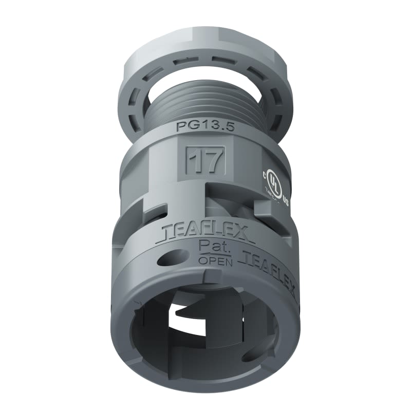 TEAFLEX - RACC.GRIGIO IP66 SM17 PG13,5 U6GSM17P13