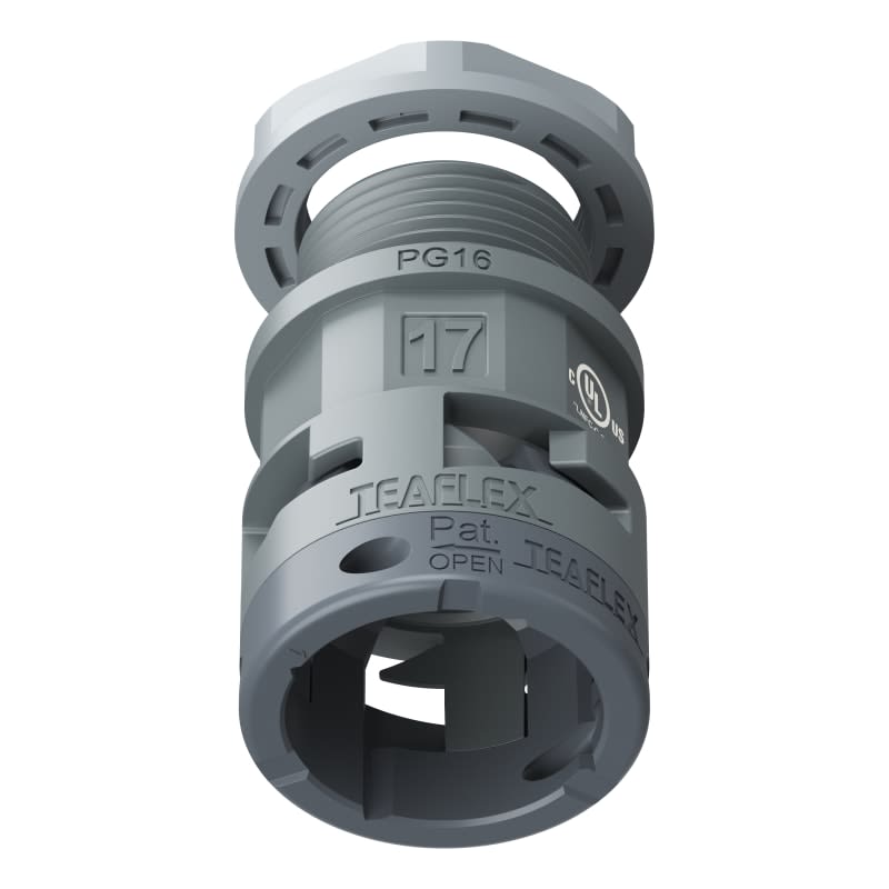 TEAFLEX - RACC.GRIGIO IP66 SM17 PG16 U6GSM17P16