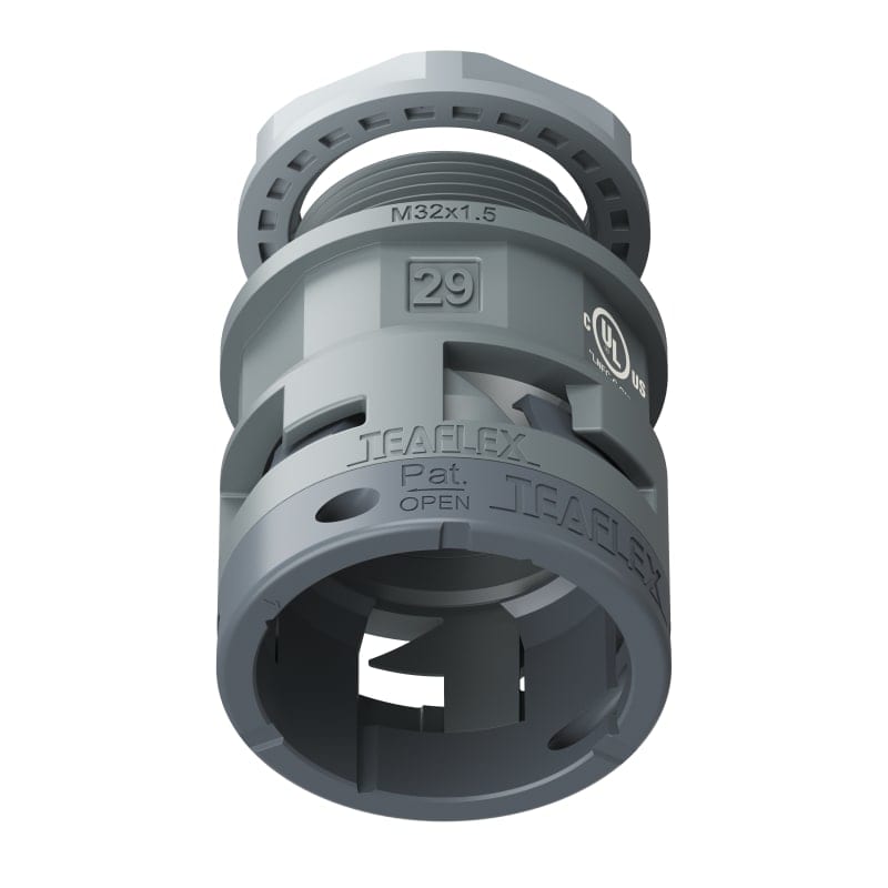 TEAFLEX - RACC.GRIGIO IP66 SM29 M32X1,5