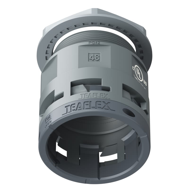 TEAFLEX - RACC.GRIGIO IP66 SM48 PG42 U6GSM48P42