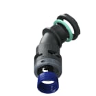 TEAFLEX - CURVA 45 IP68 BF17 PG16 NERO U8BBF17P16