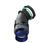 TEAFLEX - CURVA 45 IP68 BF29 PG29 NERO U8BBF29P29