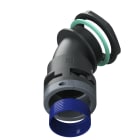 TEAFLEX - CURVA 45 IP68 BF36 M50 NERO U8BBF36M50