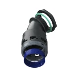 TEAFLEX - CURVA 45 IP68 BF48 M50 NERO U8BBF48M50