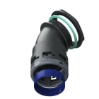 TEAFLEX - CURVA 45 IP68 BF48 M63 NERO