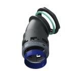 TEAFLEX - CURVA 45 IP68 BF48 PG48 NERO U8BBF48P48