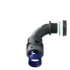 TEAFLEX - CURVA 90 IP68 BN17 M20  NERO U8BBN17M20