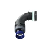 TEAFLEX - CURVA 90 IP68 BN23 PG21 NERO U8BBN23P21