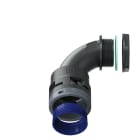 TEAFLEX - CURVA 90 IP68 BN29 M32 NERO