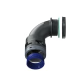 TEAFLEX - CURVA 90 IP68 BN29 PG29 NERO U8BBN29P29