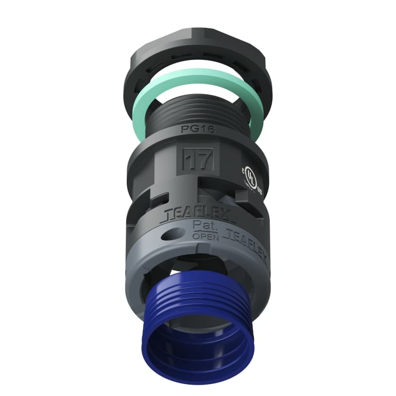 TEAFLEX - RACC.NERO IP68 SM17 PG16