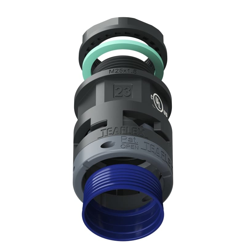 TEAFLEX - RACC.NERO IP68 SM23 M25X1,5