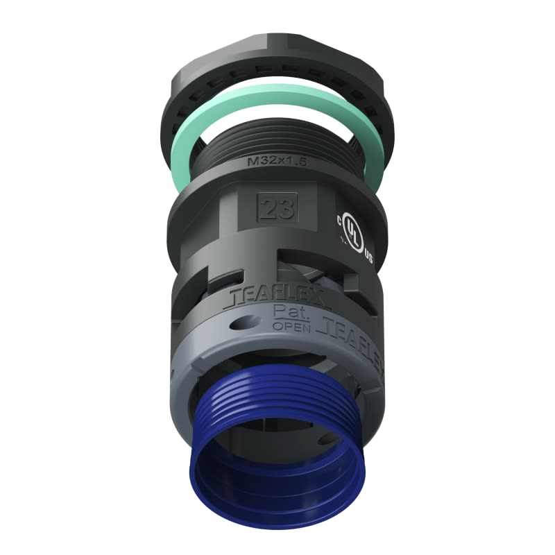TEAFLEX - RACC.NERO   IP68 SM23  M32X1,5 U8BSM23M32