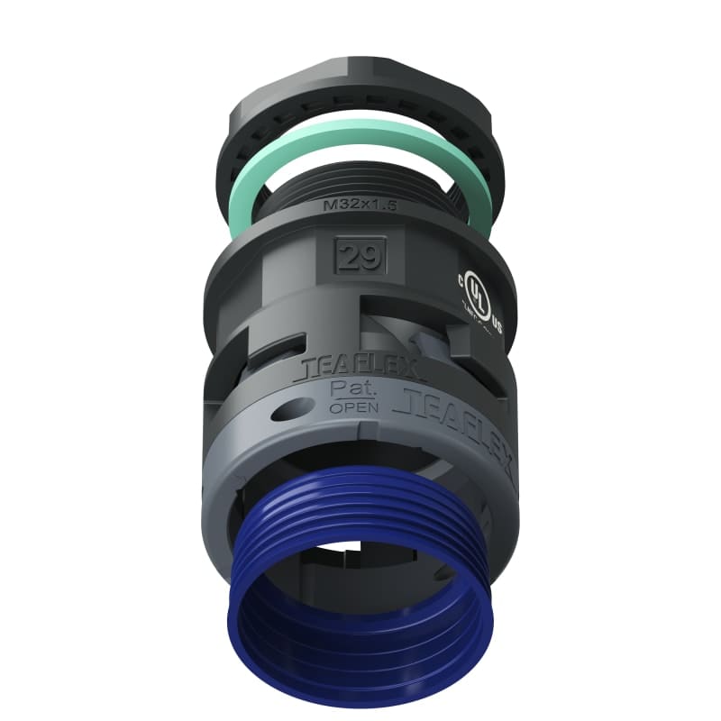 TEAFLEX - RACC.NERO IP68 SM29 M32X1,5