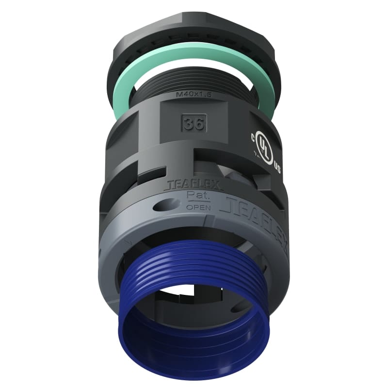 TEAFLEX - RACC.NERO IP68 SM36 M40X1,5
