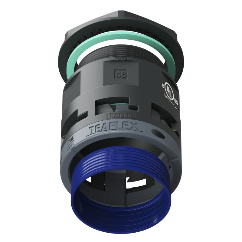 TEAFLEX - RACC.NERO   IP68 SM48  PG42 U8BSM48P42