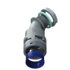 TEAFLEX - CURVA 45 IP68 BF23 M25  GRIGI U8GBF23M25