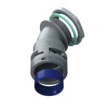 TEAFLEX - CURVA 45 IP68 BF36 M50 GRIGI U8GBF36M50