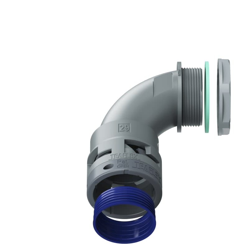 TEAFLEX - CURVA 90 IP68 BN29 PG29 GRIGI