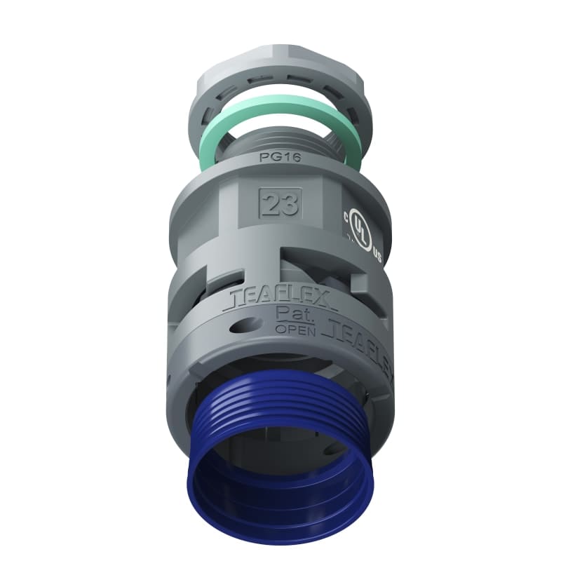TEAFLEX - RACC.GRIGIO IP68 SM23 PG16