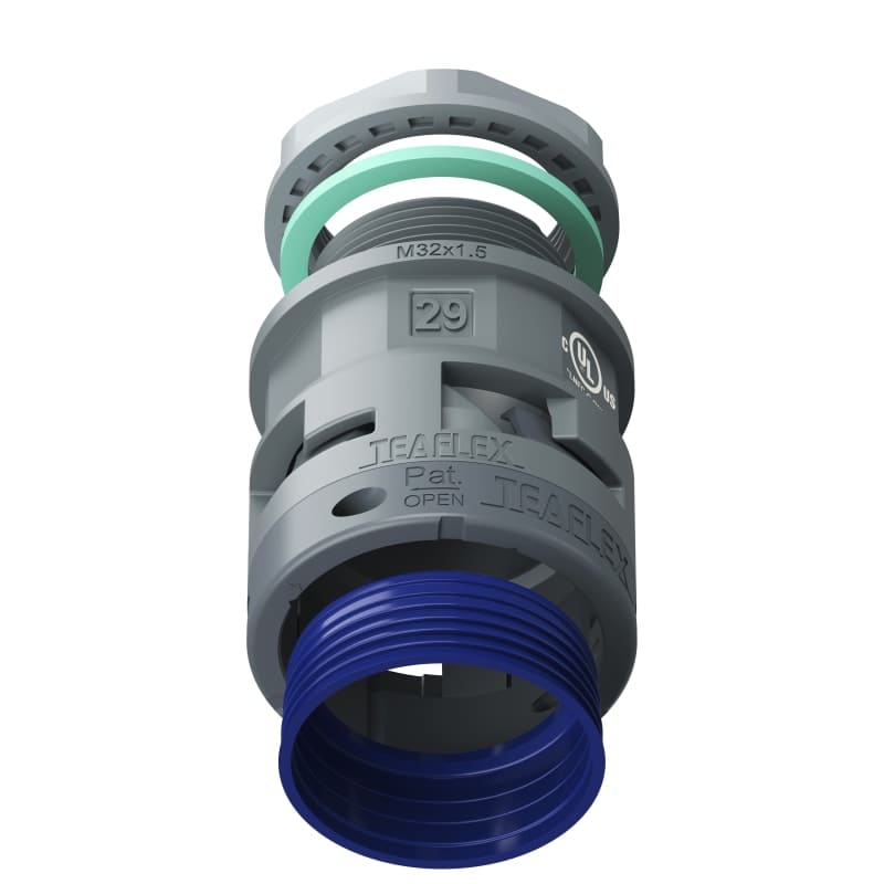 TEAFLEX - RACC.GRIGIO IP68 SM29 M32X1,5