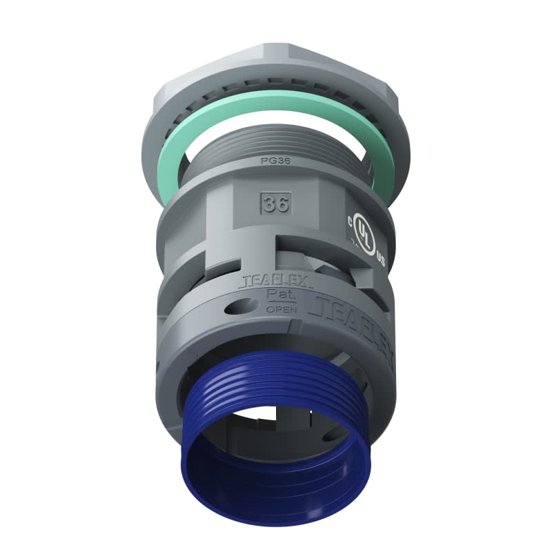 TEAFLEX - RACC.GRIGIO IP68 SM36 PG36