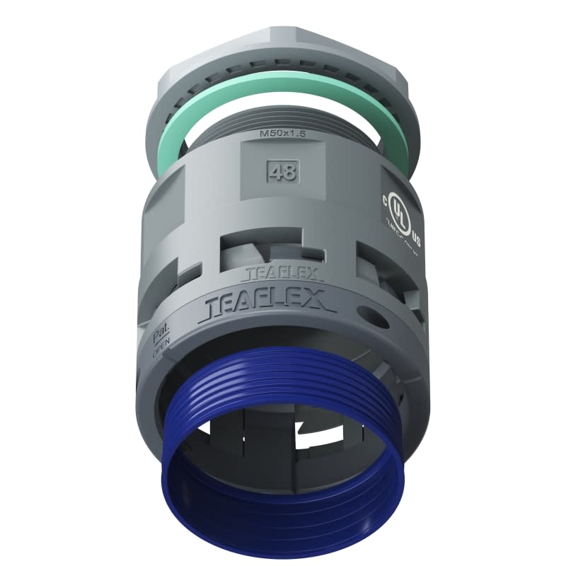 TEAFLEX - RACC.GRIGIO IP68 SM48 M50X1,5 U8GSM48M50