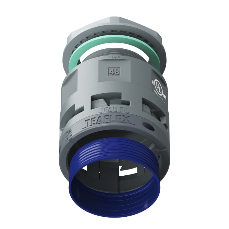 TEAFLEX - RACC.GRIGIO IP68 SM48 PG36