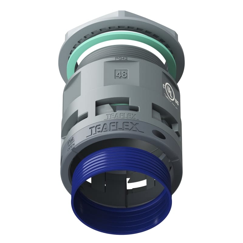 TEAFLEX - RACC.GRIGIO IP68 SM48 PG42