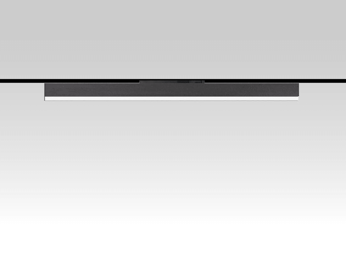 TEC-MAR - SLIM B 24W 4K CRI80 UGR<19 RP-48VDC NERO