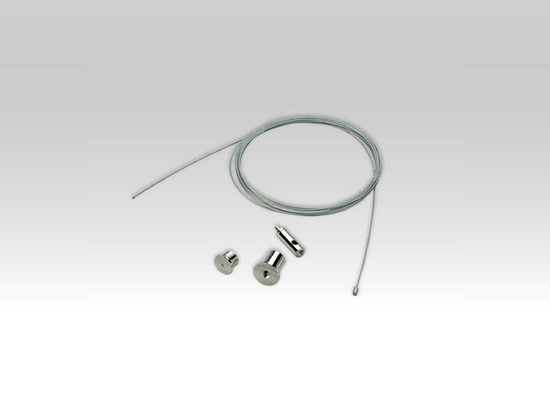 TEC-MAR - KIT 2 CAVI D'ACCIAO 1,5M INSTALL A SOSP