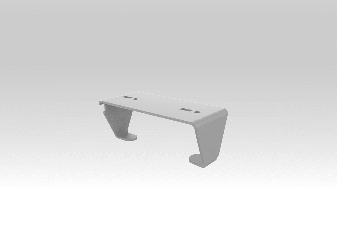 TEC-MAR - KIT STAFFE X INSTAL. A BLINDO SBARRA SIL ACC056