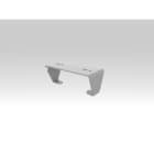 TEC-MAR - KIT STAFFE X INSTAL. A BLINDO SBARRA SIL ACC056