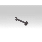 TEC-MAR - SBRACCIO L50CM X FISSAGGIO A MURO ANTRAC