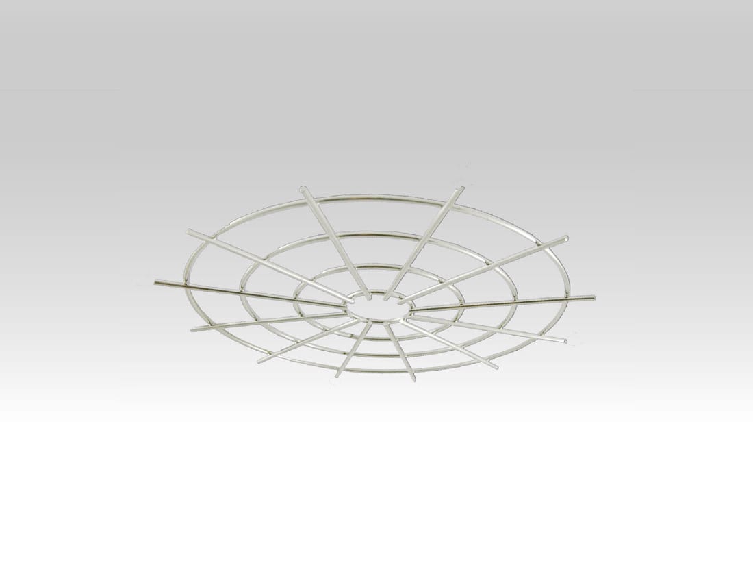 TEC-MAR - GRIGLIA PROTEZ DIAM. 370MM ACCIAIO CROMA