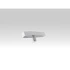 TEC-MAR - STAFFA FISS PARETE FRONT FLAG IP65 E IP6