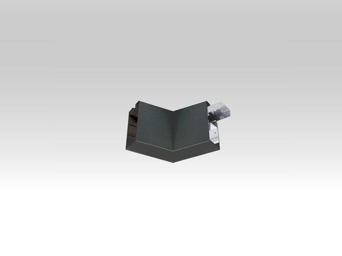 TEC-MAR - GIUNTO ANGOLARE CIECO VERNICIATO NERO