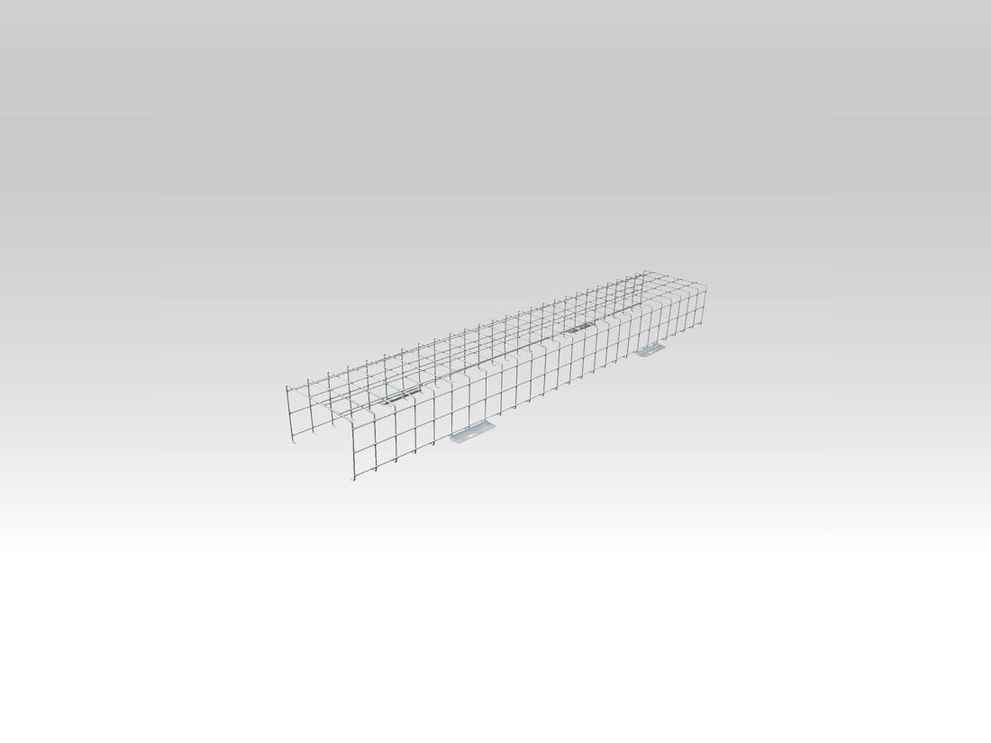 TEC-MAR - GRIGLIA DI PROTEZ 145X1272MM IN ACC ZINC