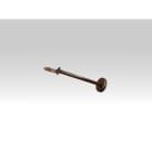 TEC-MAR - SBRACCIO X FISSAGGIO A MURO MARRONE L=30