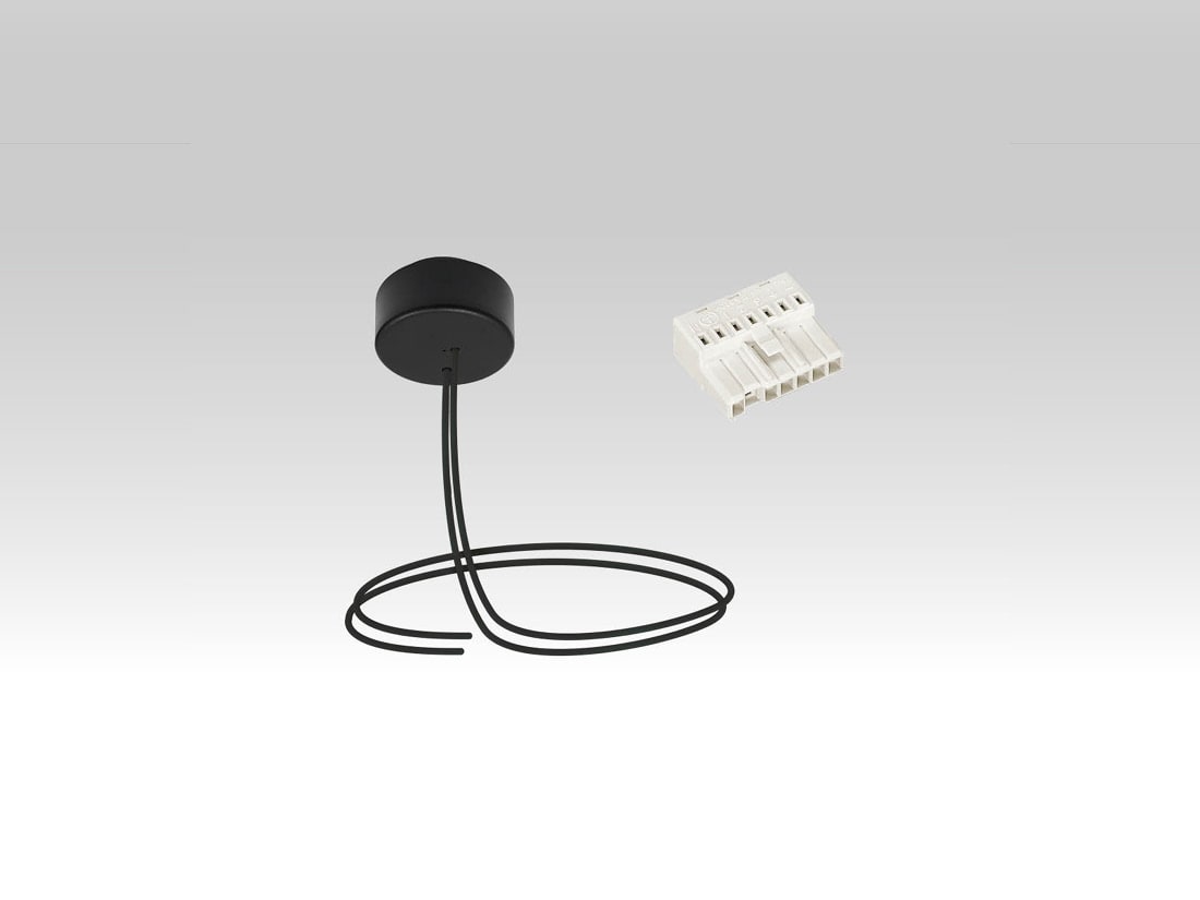 TEC-MAR - KIT ROSONE CAVO DI ALIM 6P+T 1,5M+CONN N