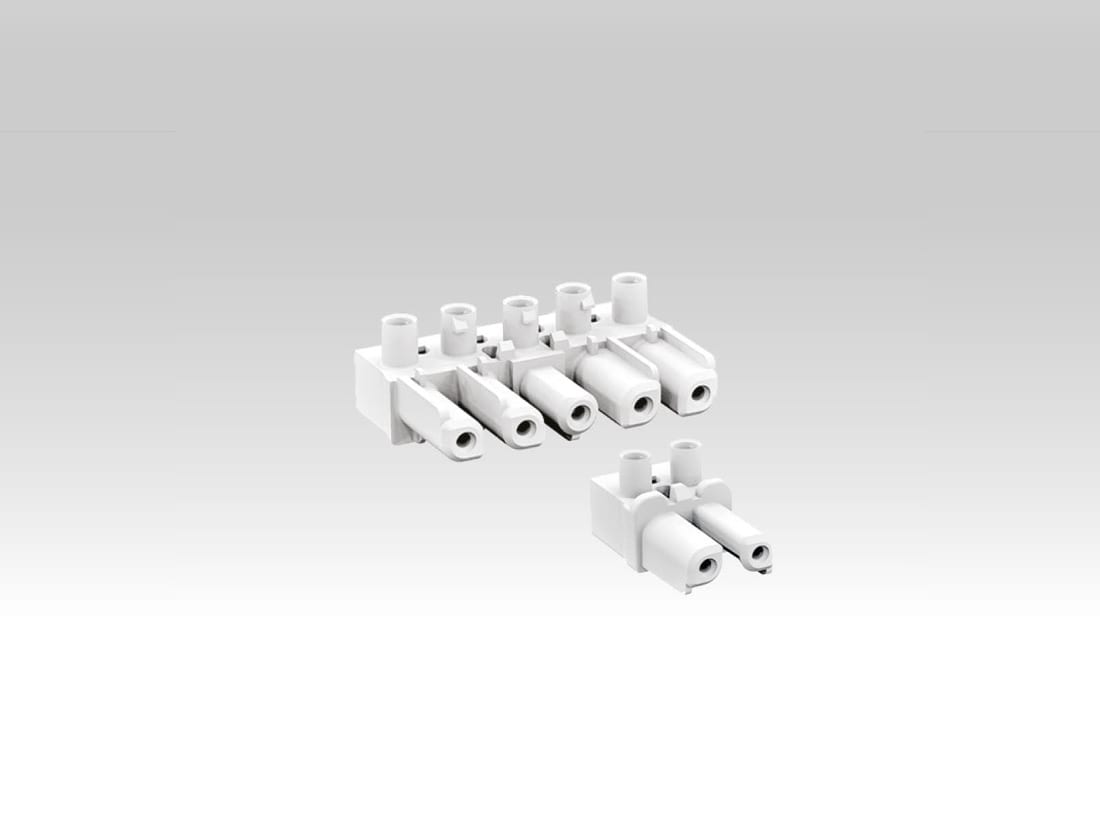 TEC-MAR - CONNETTORE DI INIZIO LINEA (6P+T)