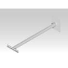 TEC-MAR - STAFFA A SBRACCIO PARETE L400MM ZINC CAL