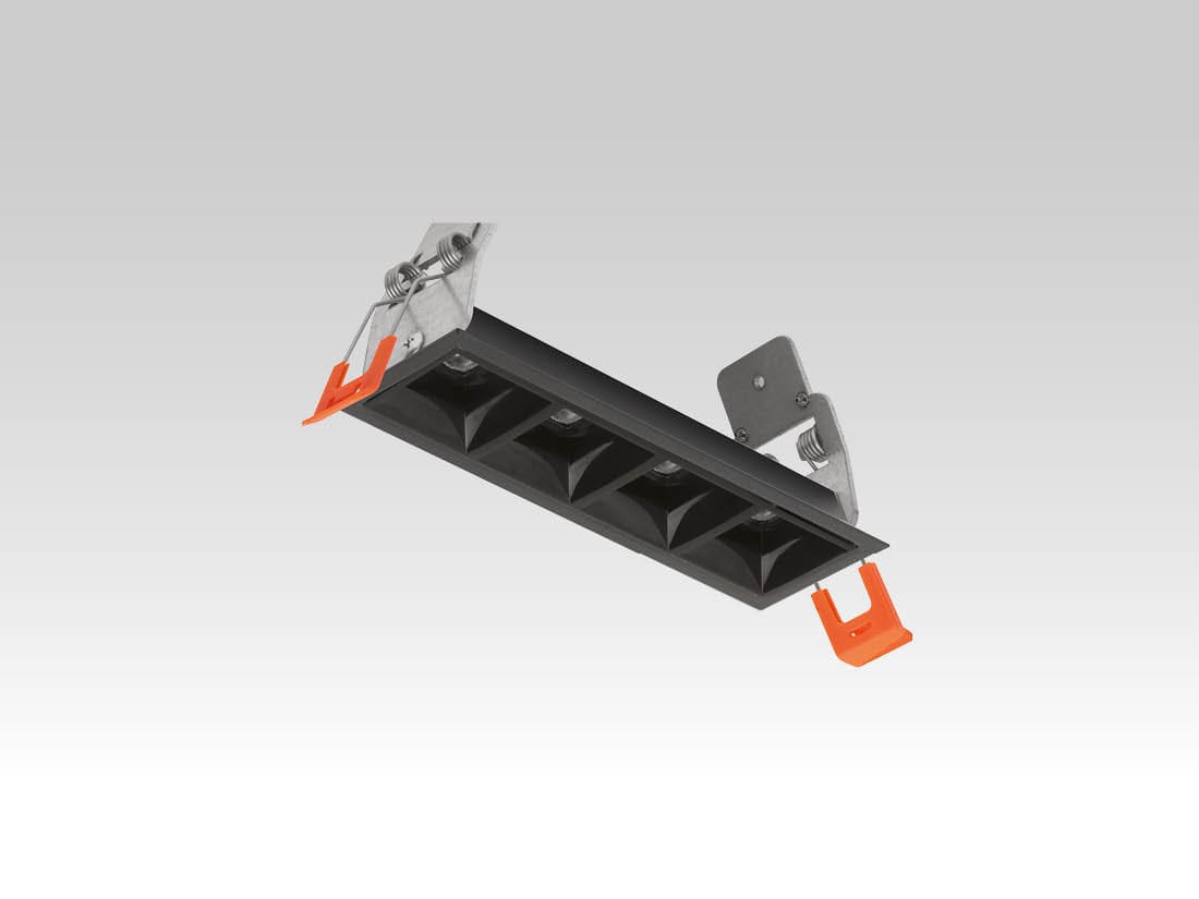 TEC-MAR - OSLO 13W 3000K CRI>80 4N UGR<19 (NERO/NE