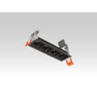 TEC-MAR - OSLO 8W 4000K CRI>80 MOD.4N (NERO/NERO) 60104N0408NL