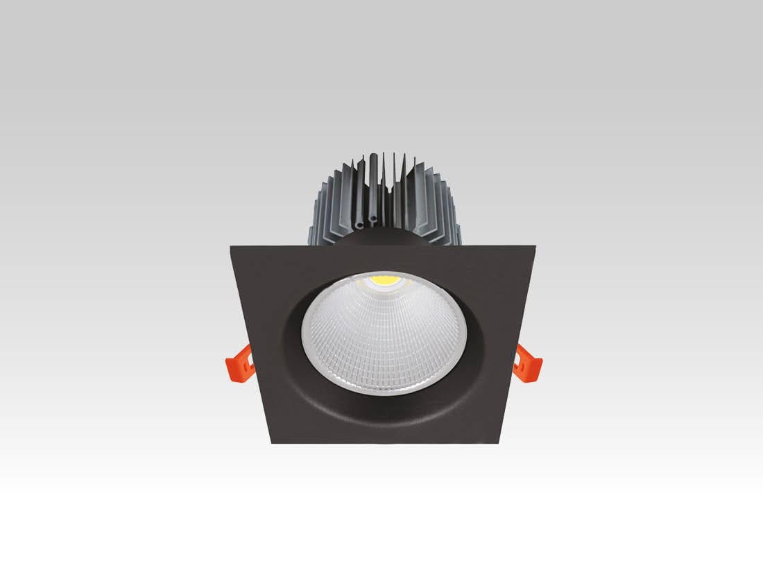 TEC-MAR - STEP 25W 3K CRI 80 MOD.QF UGR<19 (NERO)