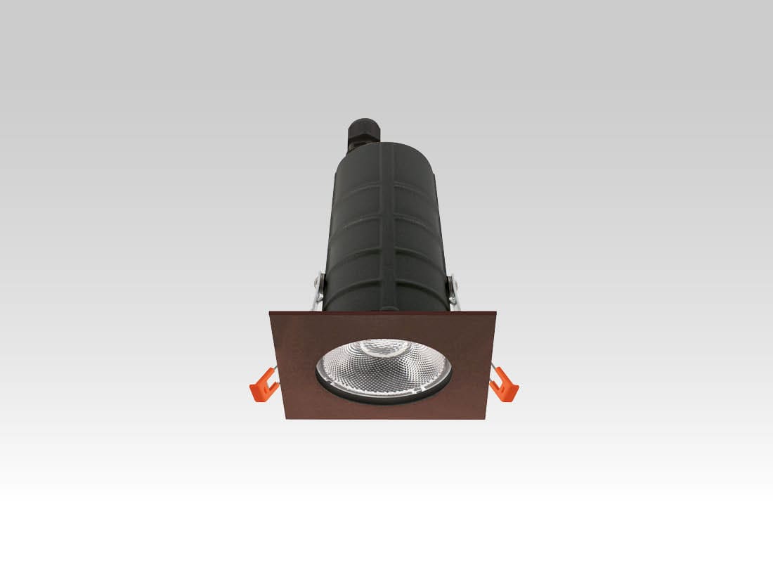 TEC-MAR - CLEO 8W 3000K CRI>80 MOD.Q3 - MARRONE SC