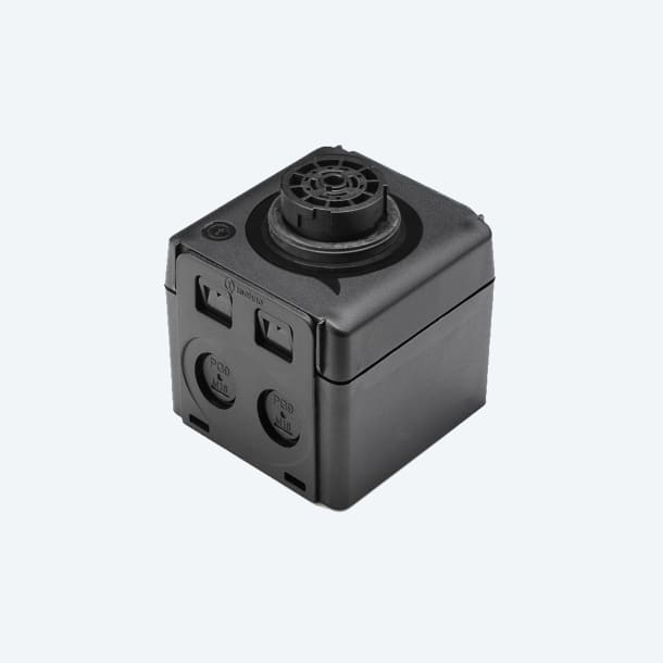 TECHNO - Mini scatola derivazione IoTH 6 vie M16/M20 Zhaga Book 18 IP66 IOTH212 JB.