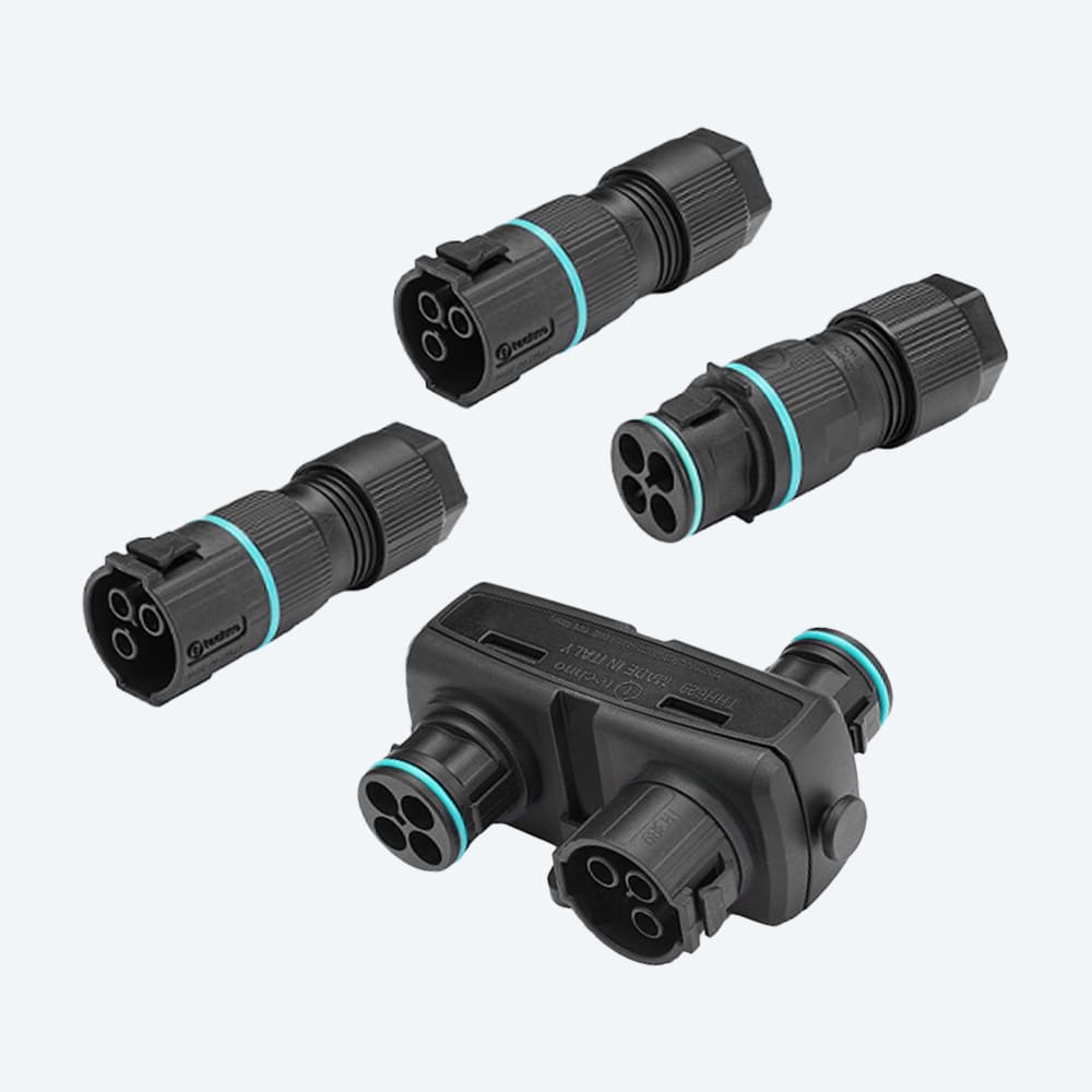 TECHNO - Distributore di corrente Presa e Spina 3p Vite IP66/IP68 UP