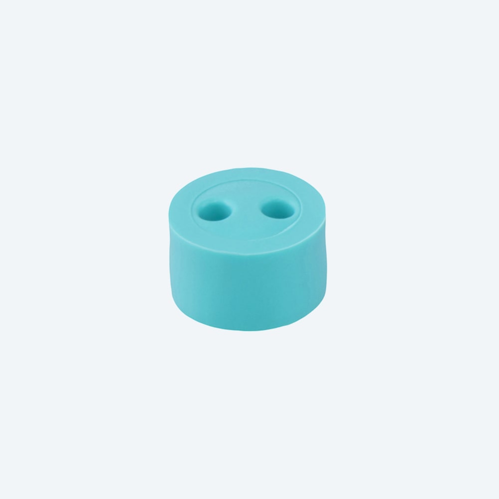 TECHNO - Guarnizione multiforo 2 fori 1.0-2.0 mm Grommet 2holes D2 mm.