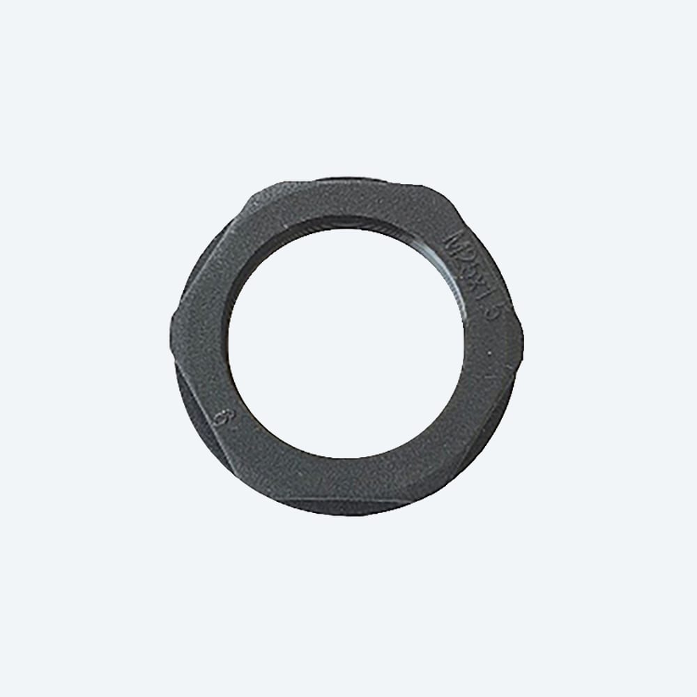 TECHNO - Dadi di bloccaggio M25x1.5 VO BK Slim Hex